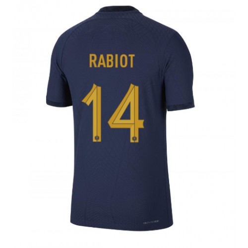 Moški Nogometni dresi Francija Adrien Rabiot #14 Domači SP 2022 Kratek Rokav